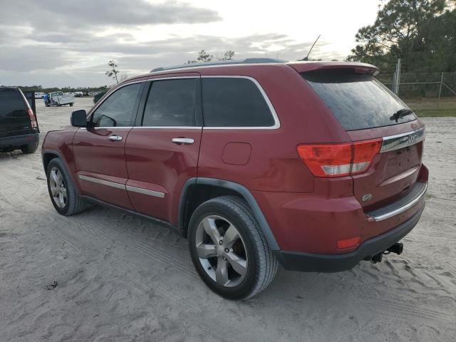 Image 2 of 2012 JEEP GRAND CHEROKEE OVERLAND 2012 with VIN 1C4RJECT8CC125595