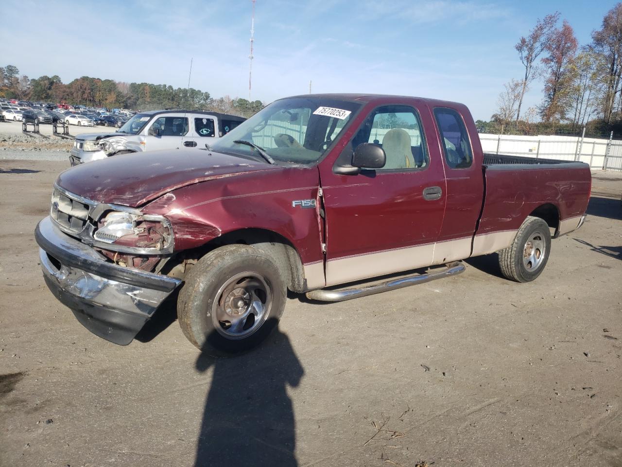 Image 1 of 1998 FORD F150  1998 with VIN 1FTZX1725WNB54957