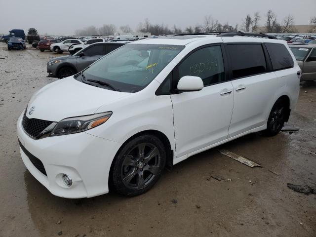 Изображение 1 2017 TOYOTA SIENNA SE 2017 с VIN 5TDXZ3DC0HS780617