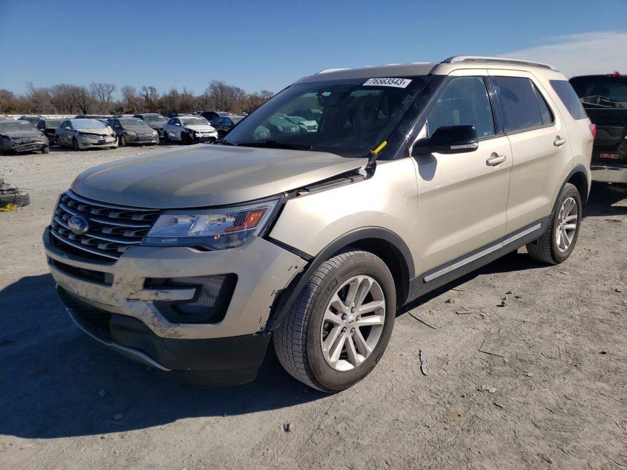 Image 1 of 2017 FORD EXPLORER XLT 2017 with VIN 1FM5K7DH3HGC32051