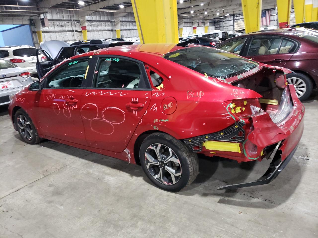 Image 2 of 2021 KIA FORTE FE 2021 with VIN 3KPF24AD5ME395545