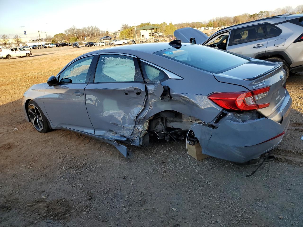 Image 2 of 2022 HONDA ACCORD SPORT 2022 with VIN 1HGCV1F31NA021514