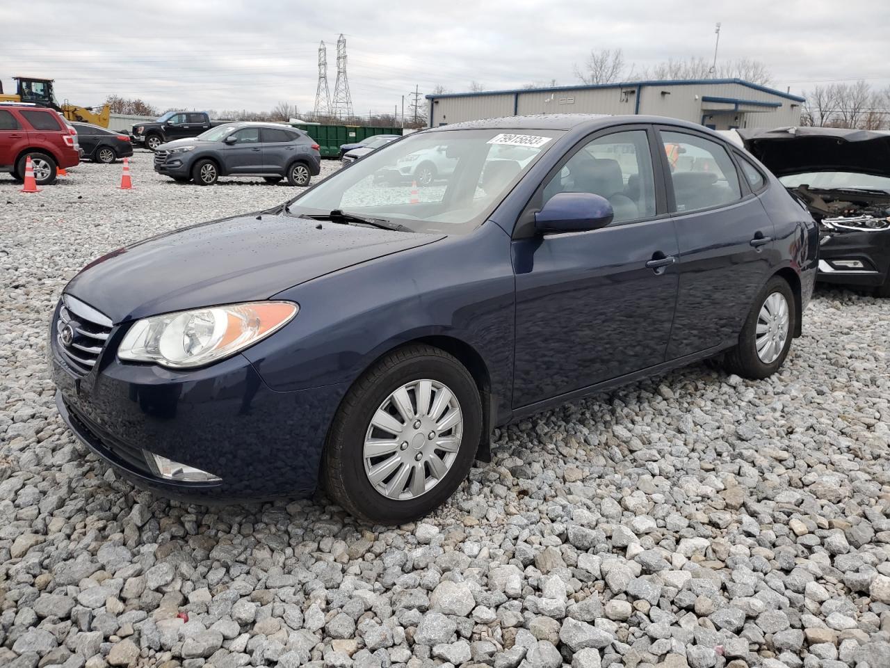 2010 HYUNDAI ELANTRA BLUE 2010 image