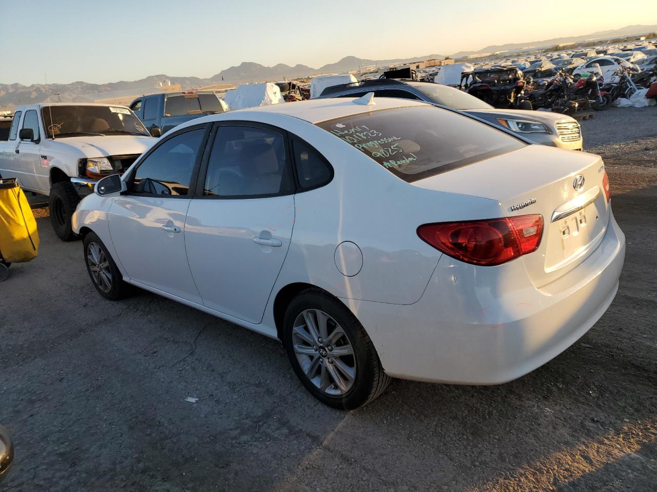 Изображение 2 2010 HYUNDAI ELANTRA BLUE 2010 с VIN KMHDU4AD8AU064971