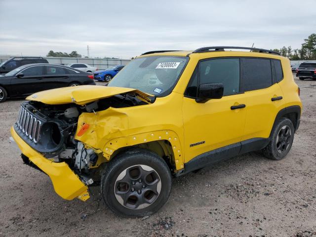 Image 1 of 2016 JEEP RENEGADE LATITUDE 2016 with VIN ZACCJABW2GPD10592