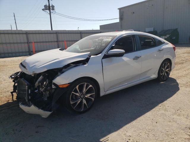 Image 1 of 2019 HONDA CIVIC TOURING 2019 with VIN 19XFC1F97KE006191