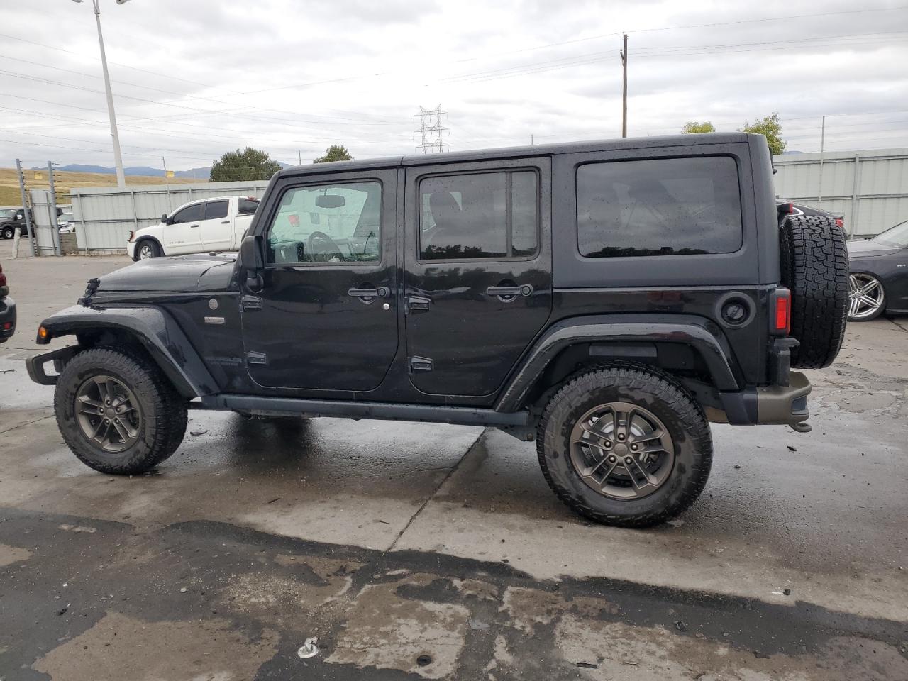 Image 2 of 2016 JEEP WRANGLER UNLIMITED SAHARA 2016 with VIN 1C4BJWEG8GL260721
