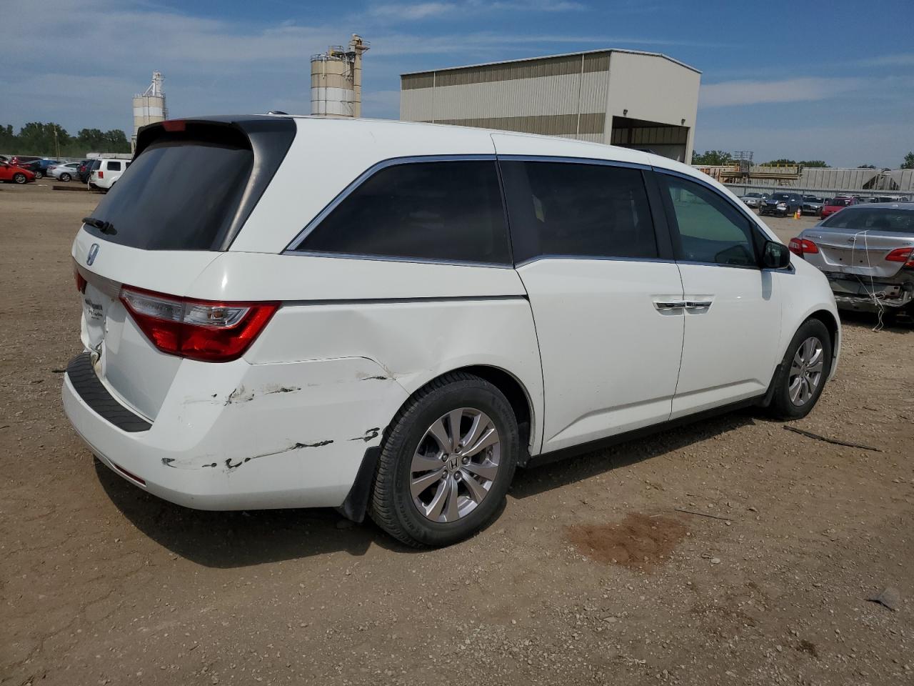 Image 3 of 2012 HONDA ODYSSEY EXL 2012 with VIN 5FNRL5H65CB091955