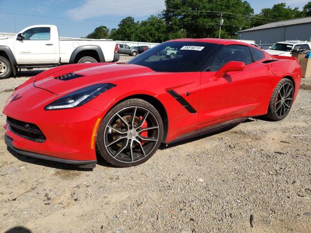 Image 1 of 2017 CHEVROLET CORVETTE STINGRAY 2LT 2017 with VIN 1G1YD2D71H5113280