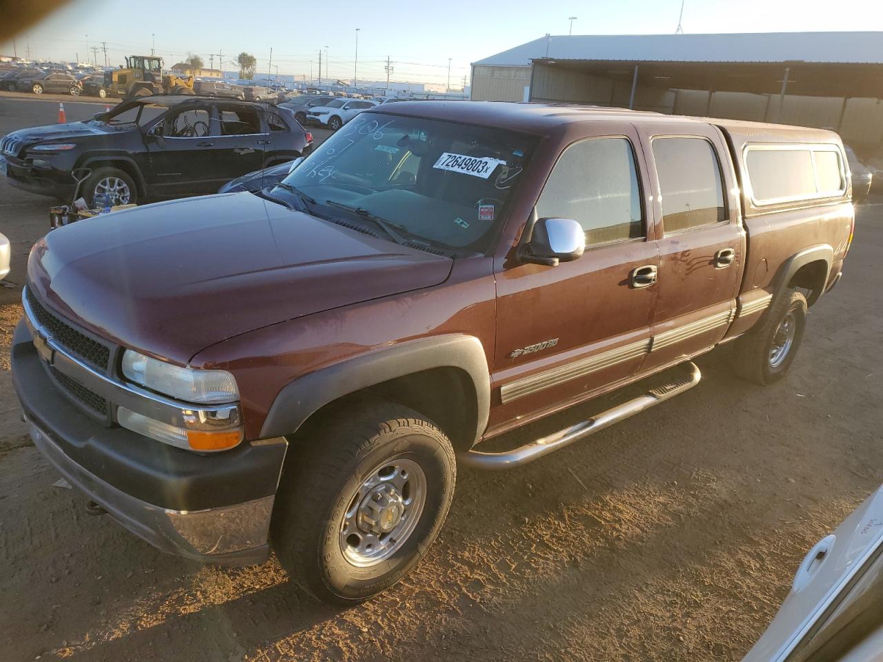 Image 1 of 2002 CHEVROLET SILVERADO K2500 HEAVY DUTY 2002 with VIN 1GCHK23U92F176388
