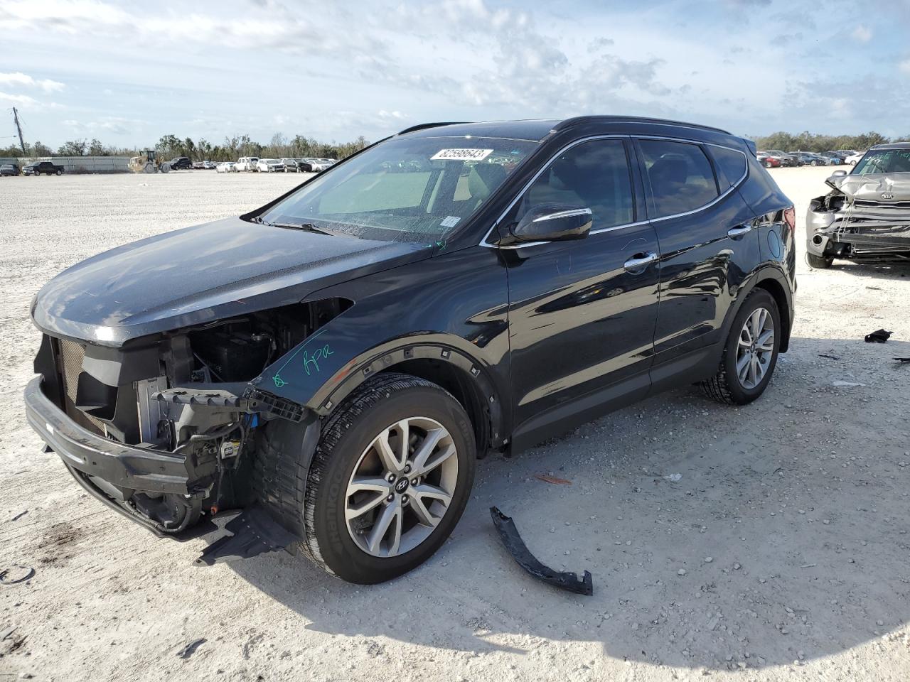 Image 1 of 2015 HYUNDAI SANTA FE SPORT  2015 with VIN 5XYZU3LA4FG278601