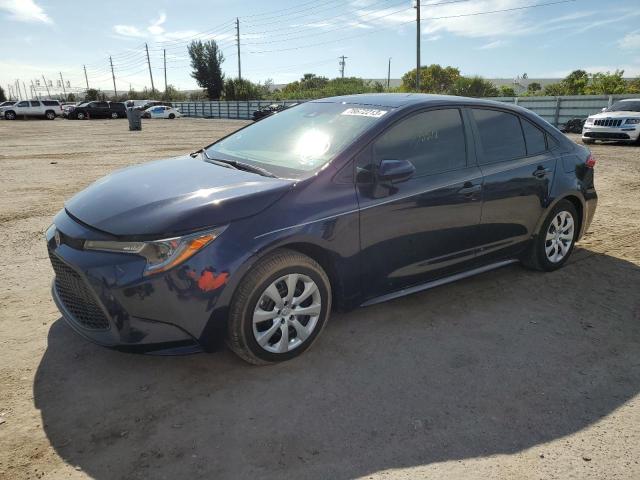 Image 1 of 2022 TOYOTA COROLLA LE 2022 with VIN 5YFEPMAE5NP300424