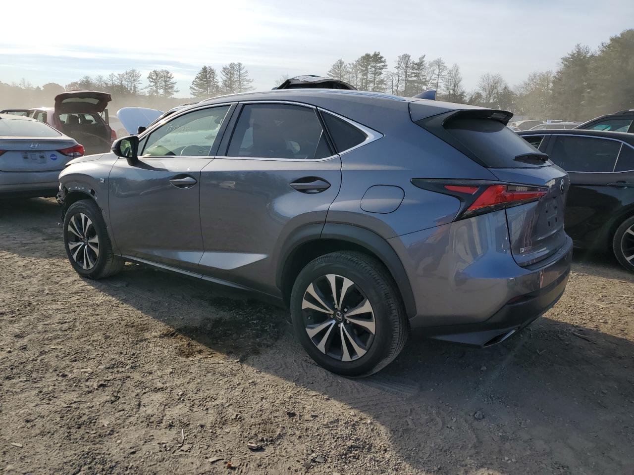 Image 2 of 2020 LEXUS NX 300 F-SPORT 2020 with VIN JTJSARDZ9L5013529
