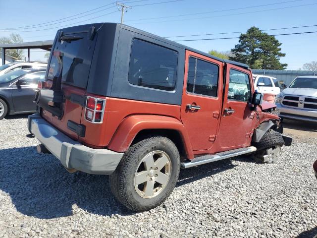 Image 3 of 2009 JEEP WRANGLER UNLIMITED SAHARA 2009 with VIN 1J8GA59139L776874
