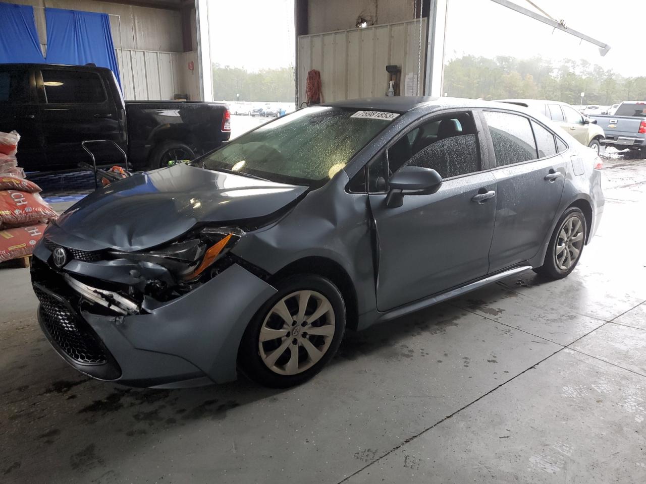 Image 1 of 2020 TOYOTA COROLLA LE 2020 with VIN 5YFEPRAE2LP072750