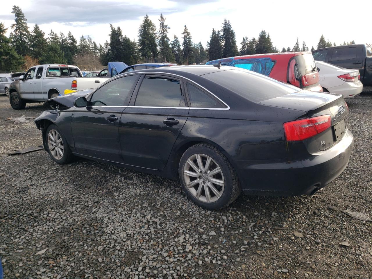 Image 2 of 2014 AUDI A6 PREMIUM PLUS 2014 with VIN WAUGFAFC5EN113048