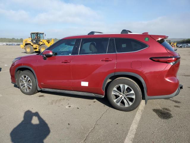 Obraz 2 z 2022 TOYOTA HIGHLANDER HYBRID XLE 2022 z VIN 5TDGBRCH0NS554268