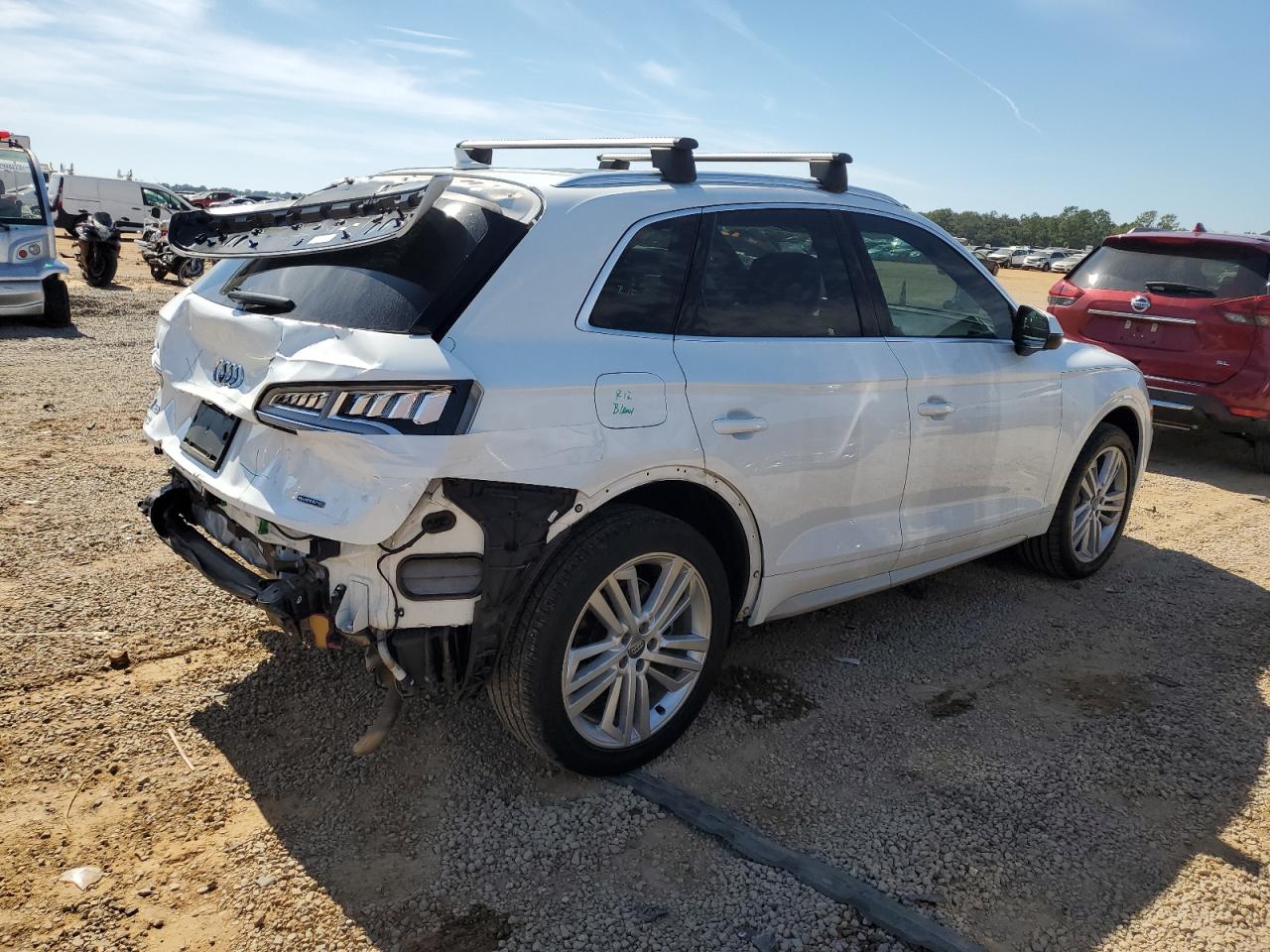 Image 3 of 2019 AUDI Q5 PREMIUM PLUS 2019 with VIN WA1BNAFY1K2093805