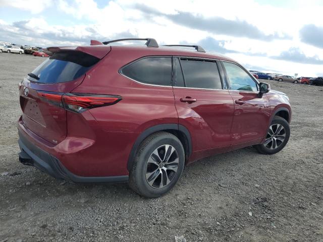 Image 3 of 2020 TOYOTA HIGHLANDER XLE 2020 with VIN 5TDGZRAH6LS512232