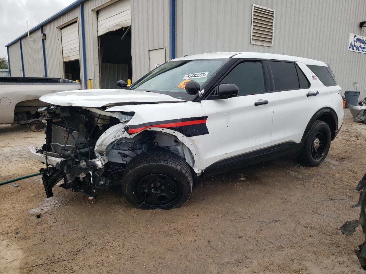 Obraz 1 z 2021 FORD EXPLORER POLICE INTERCEPTOR 2021 z VIN 1FM5K8AB3MGB46903