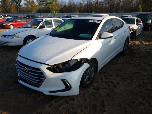 Image 2 of 2017 HYUNDAI ELANTRA SE 2017 with VIN 5NPD84LFXHH187683
