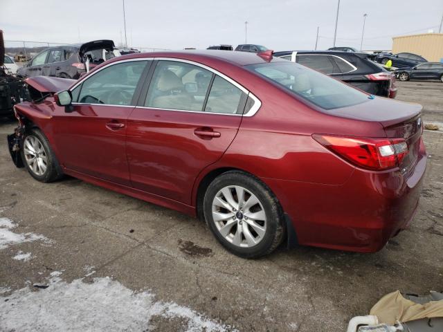 Image 2 of 2017 SUBARU LEGACY 2.5I PREMIUM 2017 with VIN 4S3BNAC62H3040834