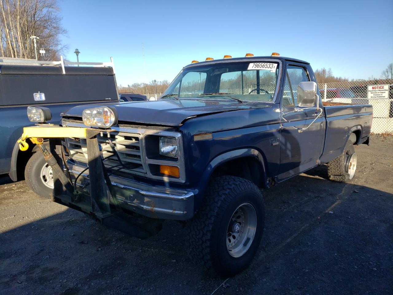 Image 1 of 1986 FORD F250 1986 with VIN 2FTHF26H8GCB55408