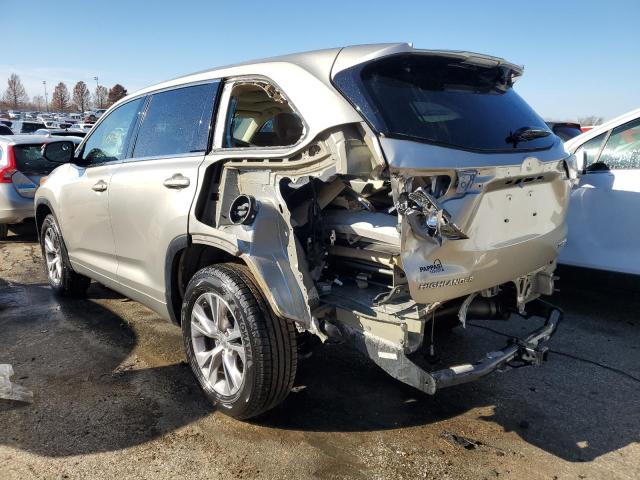 Obraz 2 z 2015 TOYOTA HIGHLANDER XLE 2015 z VIN 5TDJKRFH5FS143886