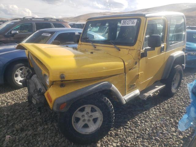 Image 1 of 2004 JEEP WRANGLER / TJ SPORT 2004 with VIN 1J4FA49S14P770119