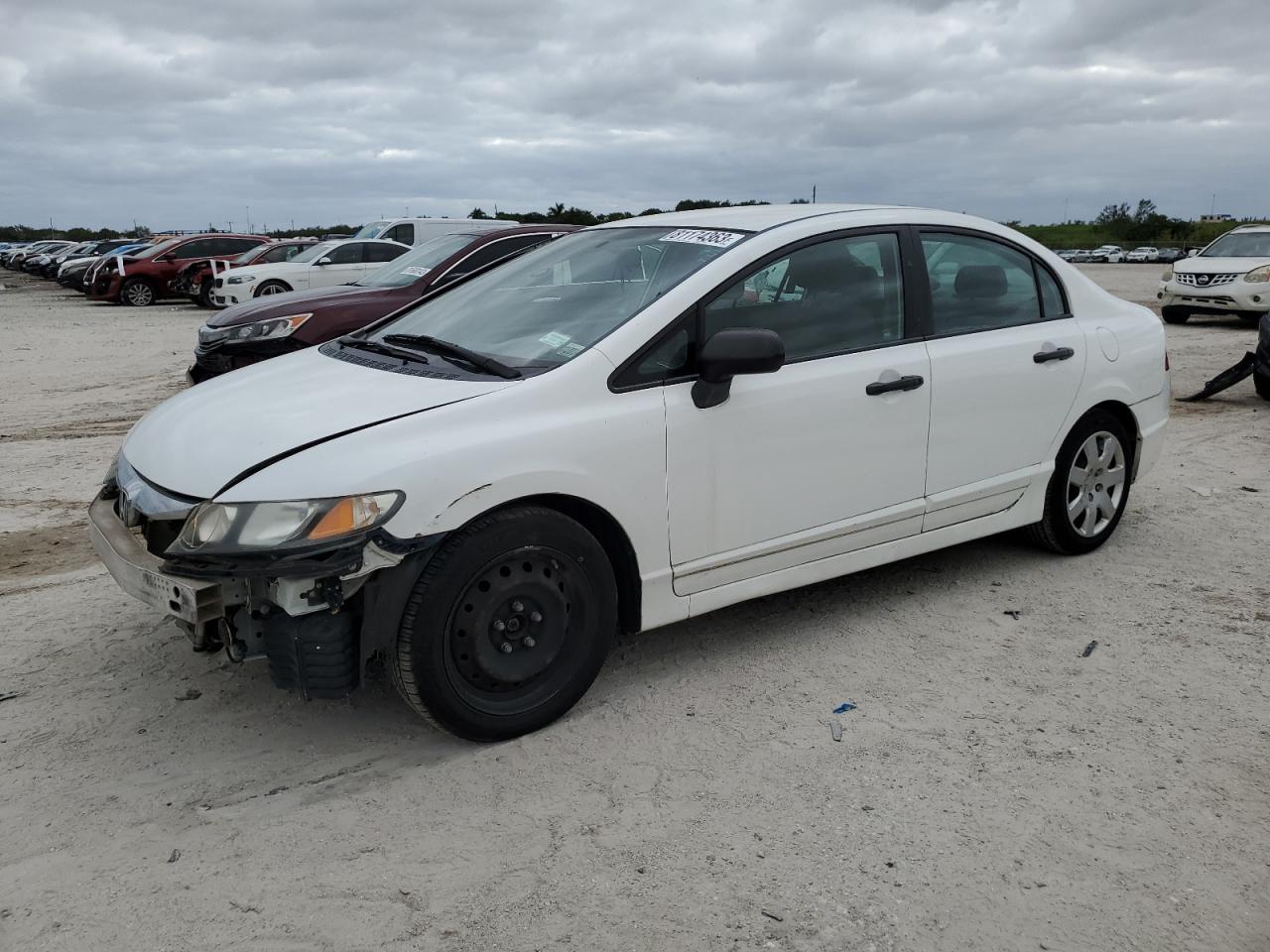 Image 1 of 2010 HONDA CIVIC VP 2010 with VIN 2HGFA1F37AH524761