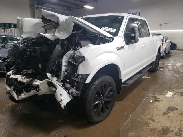 Image 1 of 2019 FORD F150 SUPERCREW 2019 with VIN 1FTFW1E41KFA69712