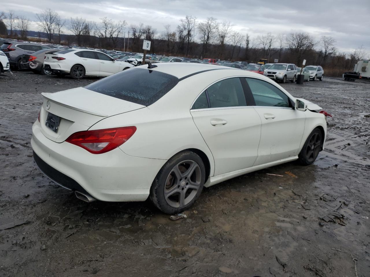 Image 3 of 2014 MERCEDES-BENZ CLA 250 2014 with VIN WDDSJ4EBXEN037662