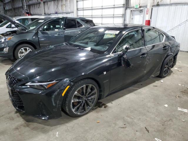 Image 1 of 2022 LEXUS IS 350 F-SPORT 2022 with VIN JTHGZ1E21N5026412