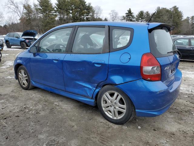 Image 2 of 2007 HONDA FIT S 2007 with VIN JHMGD37687S041519