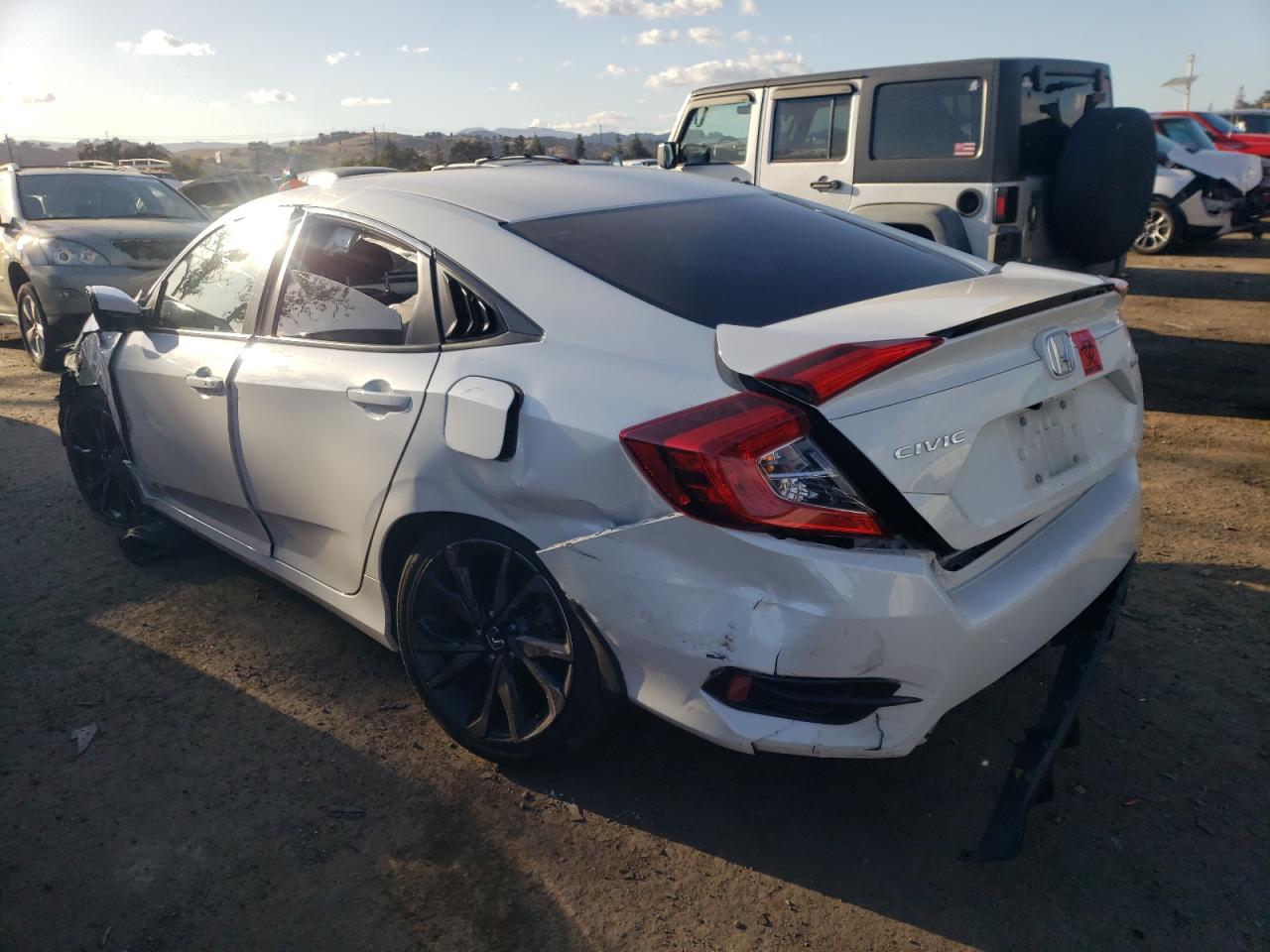 Изображение 2 2019 HONDA CIVIC SPORT 2019 с VIN 2HGFC2F80KH533766