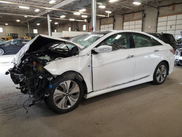 Image 1 of 2014 HYUNDAI SONATA HYBRID 2014 with VIN KMHEC4A41EA111711