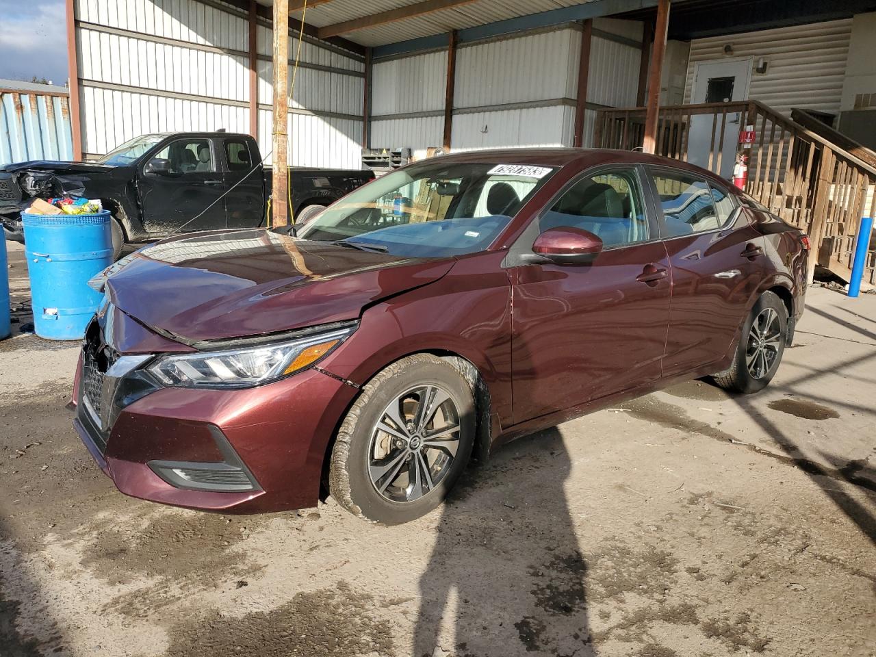 Изображение 1 2021 NISSAN SENTRA SV 2021 с VIN 3N1AB8CV0MY210262