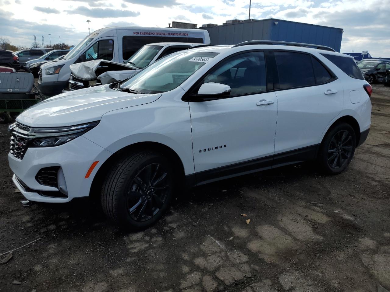 Obraz 1 z 2023 CHEVROLET EQUINOX RS 2023 z VIN 3GNAXWEG4PS156528