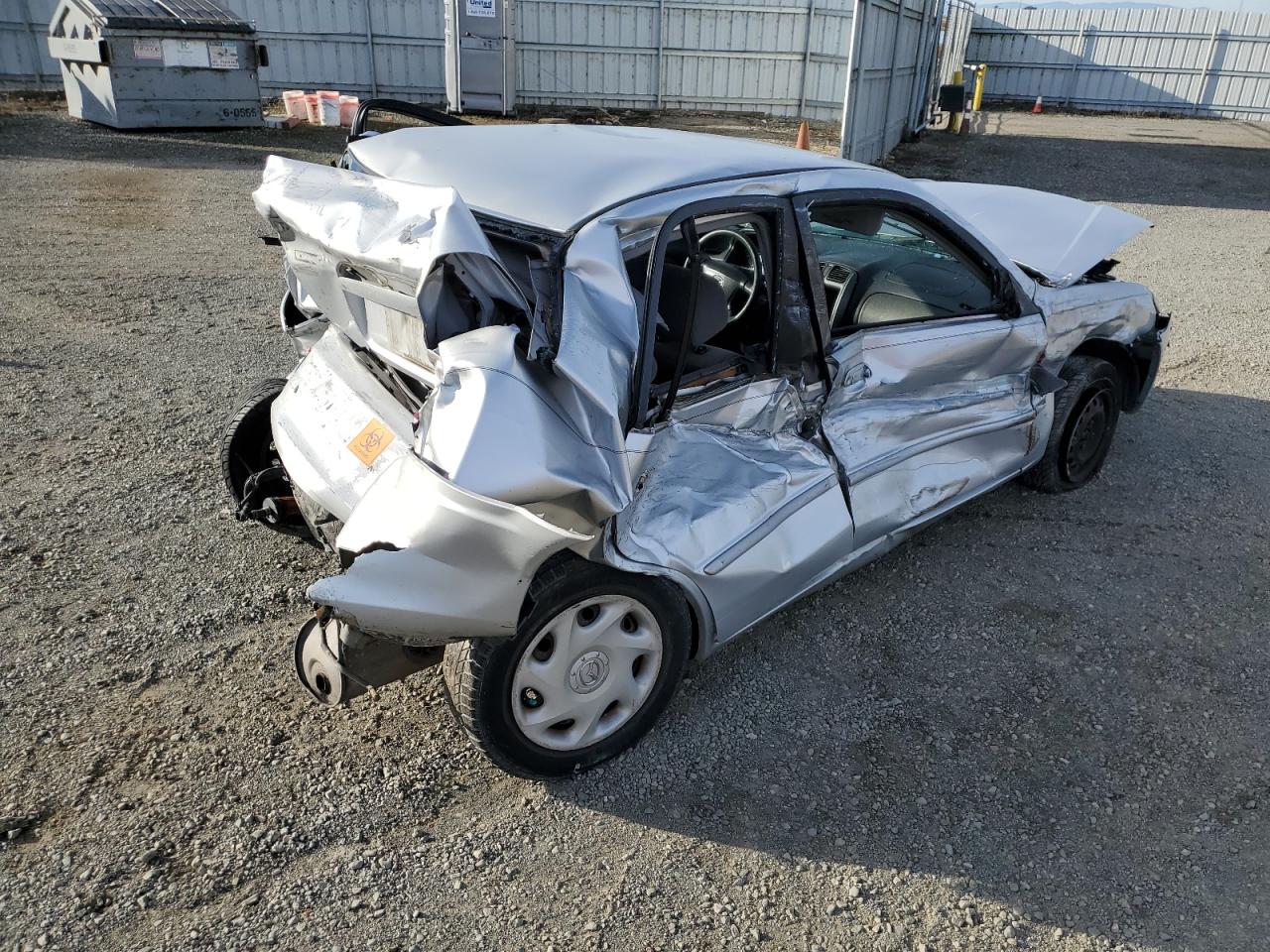 Изображение 3 2001 MAZDA PROTEGE DX 2001 с VIN JM1BJ222310472808
