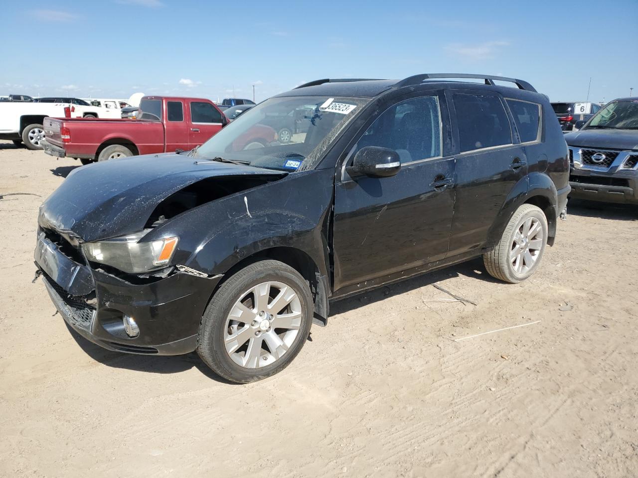 Obraz 1 z 2012 MITSUBISHI OUTLANDER SE 2012 z VIN JA4AS3AW9CU016479