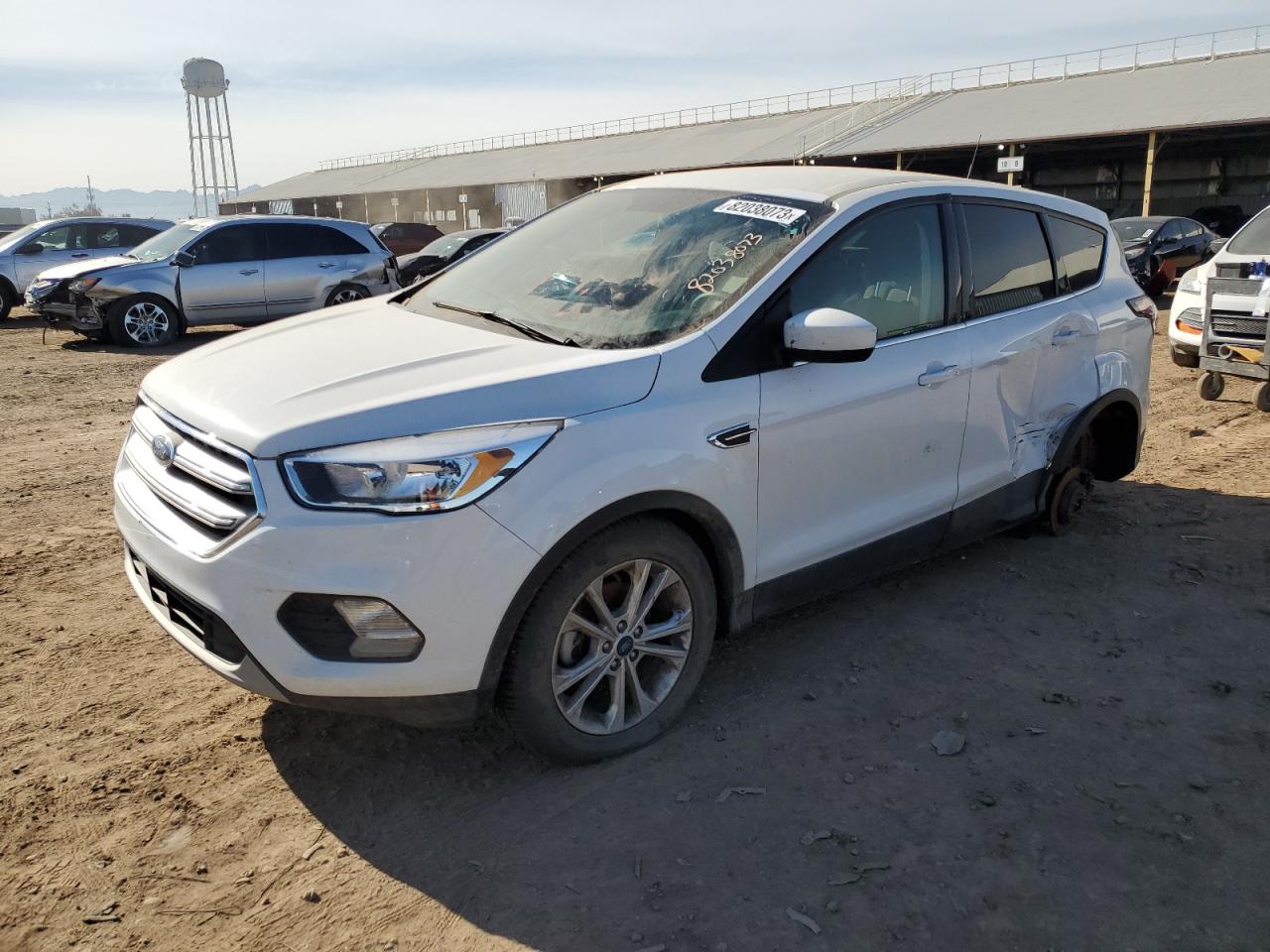 Image 1 of 2017 FORD ESCAPE SE 2017 with VIN 1FMCU0GD0HUB09018
