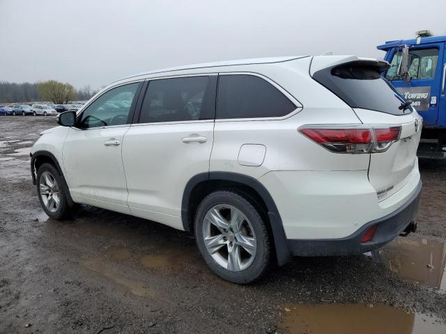 Image 2 of 2015 TOYOTA HIGHLANDER LIMITED 2015 with VIN 5TDDKRFHXFS215890