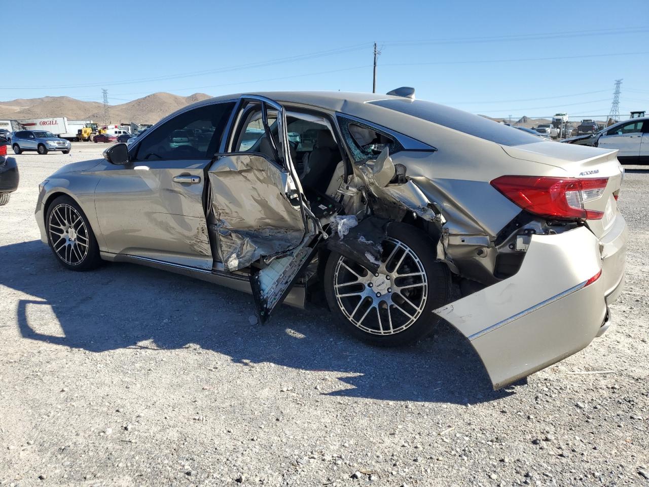 Image 2 of 2018 HONDA ACCORD TOURING 2018 with VIN 1HGCV1F90JA160919