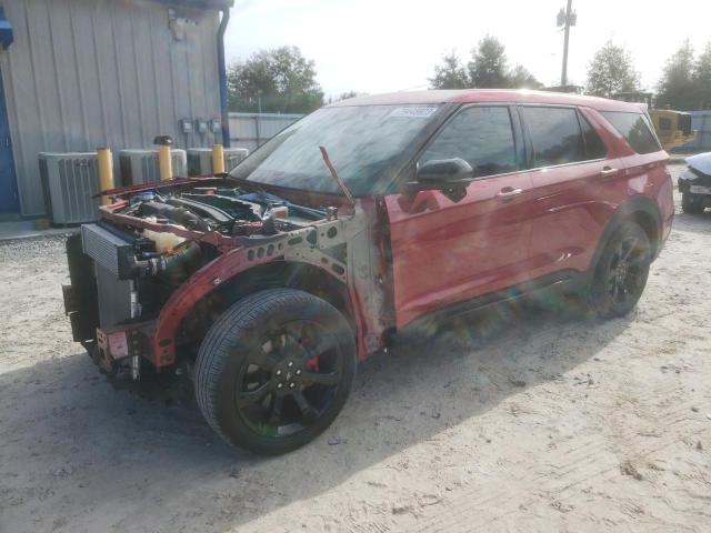 Изображение 1 2021 FORD EXPLORER ST 2021 с VIN 1FM5K8GC2MGA45240