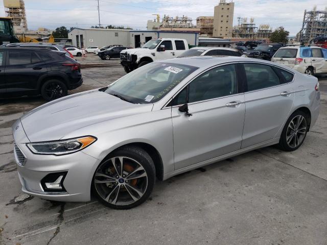 Image 1 of 2019 FORD FUSION TITANIUM 2019 with VIN 3FA6P0D98KR143267