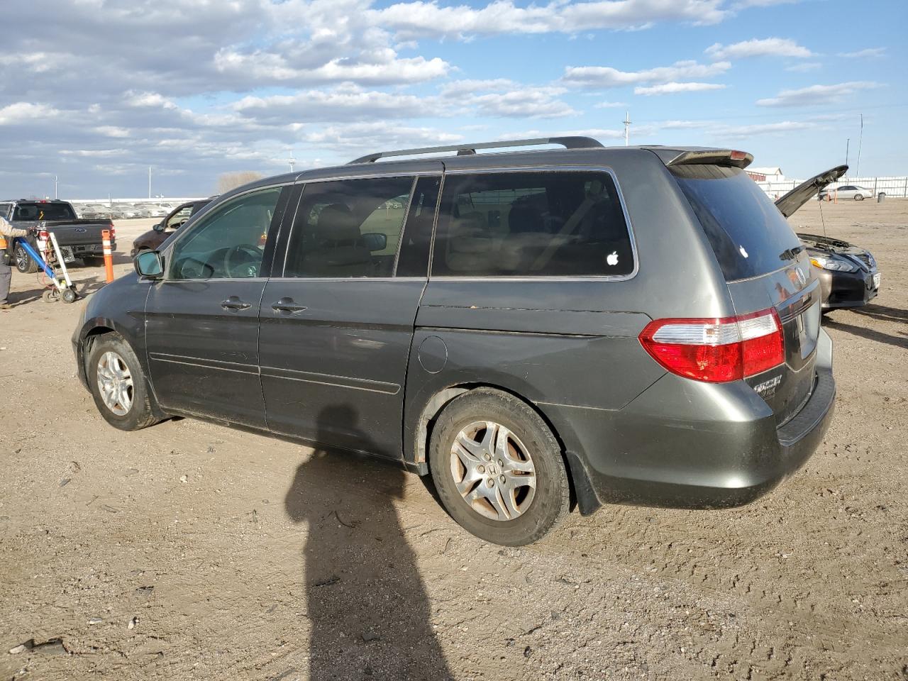 Image 2 of 2007 HONDA ODYSSEY EX 2007 with VIN 5FNRL38427B438974