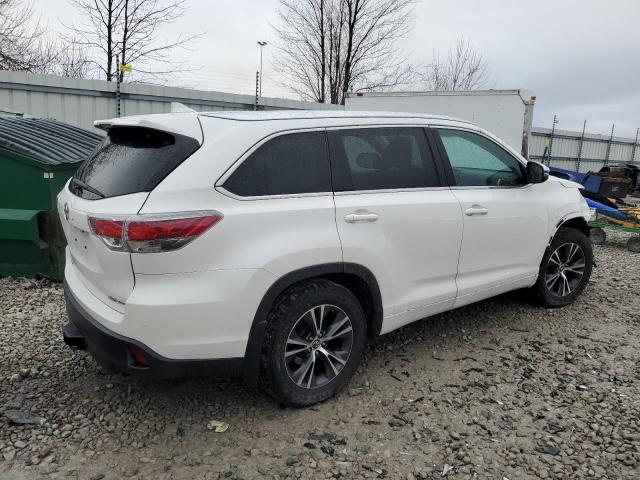 Image 3 of 2016 TOYOTA HIGHLANDER XLE 2016 with VIN 5TDJKRFH4GS233709