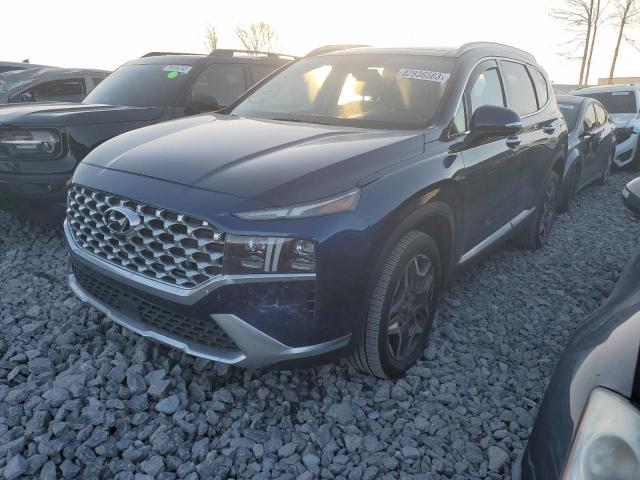 Image 1 of 2021 HYUNDAI SANTA FE LIMITED 2021 with VIN 5NMS44AL6MH323231