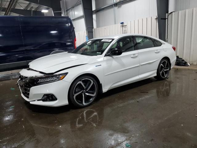 Image 1 of 2022 HONDA ACCORD HYBRID SPORT 2022 with VIN 1HGCV3F2XNA046415
