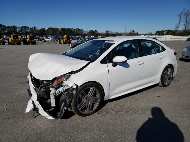 Image 1 of 2021 TOYOTA COROLLA L 2021 with VIN 5YFDPMAE3MP196557